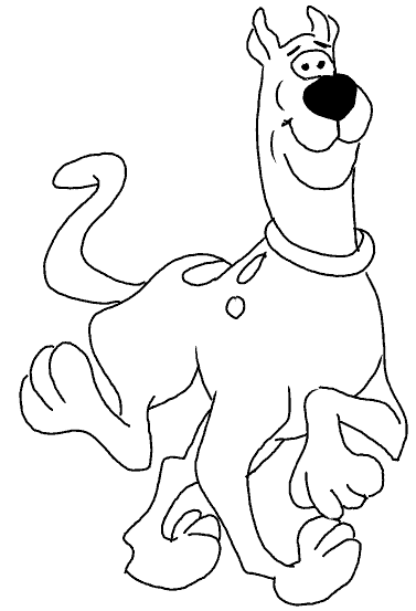 Coloring page: Scooby doo (Cartoons) #31532 - Free Printable Coloring Pages