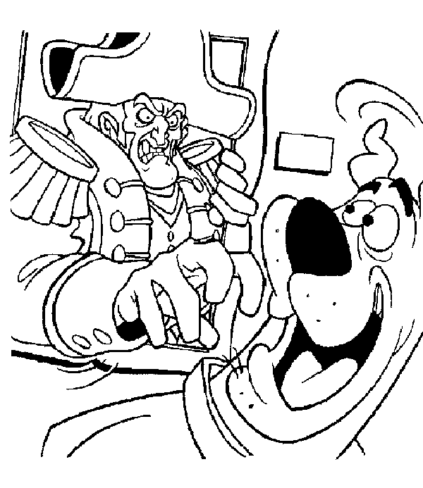 Coloring page: Scooby doo (Cartoons) #31536 - Free Printable Coloring Pages