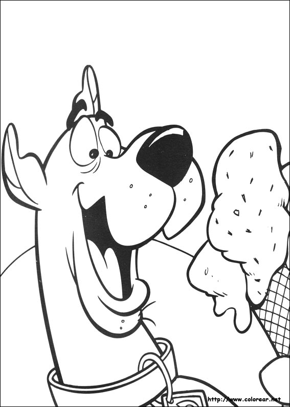 Coloring page: Scooby doo (Cartoons) #31548 - Free Printable Coloring Pages
