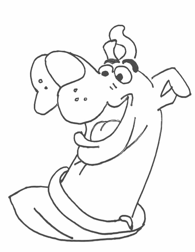 Coloring page: Scooby doo (Cartoons) #31552 - Free Printable Coloring Pages