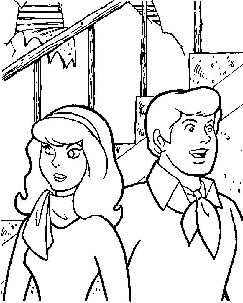 Coloring page: Scooby doo (Cartoons) #31563 - Free Printable Coloring Pages