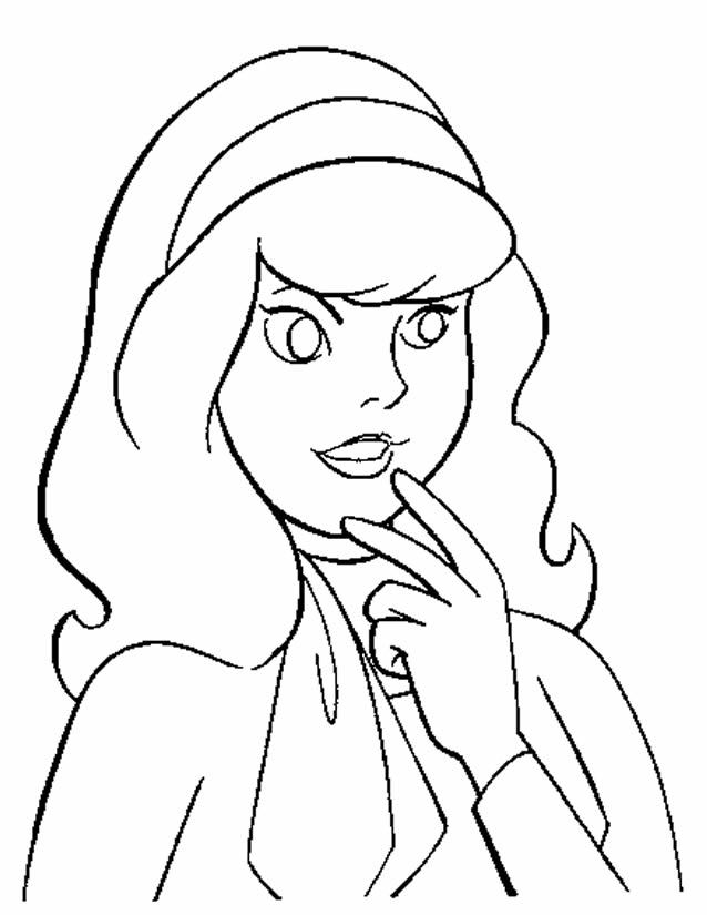 Coloring page: Scooby doo (Cartoons) #31564 - Free Printable Coloring Pages