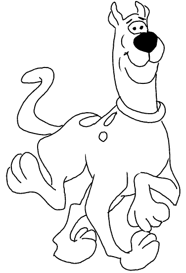 Coloring page: Scooby doo (Cartoons) #31573 - Free Printable Coloring Pages