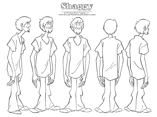 Coloring page: Scooby doo (Cartoons) #31575 - Free Printable Coloring Pages
