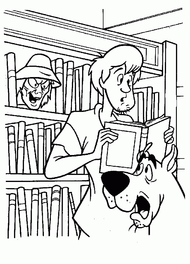 Coloring page: Scooby doo (Cartoons) #31576 - Free Printable Coloring Pages