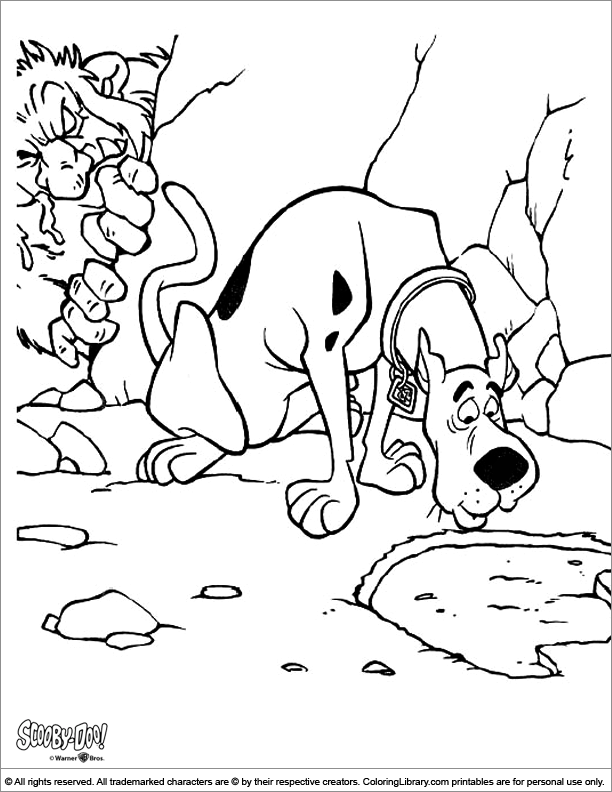 Coloring page: Scooby doo (Cartoons) #31584 - Free Printable Coloring Pages