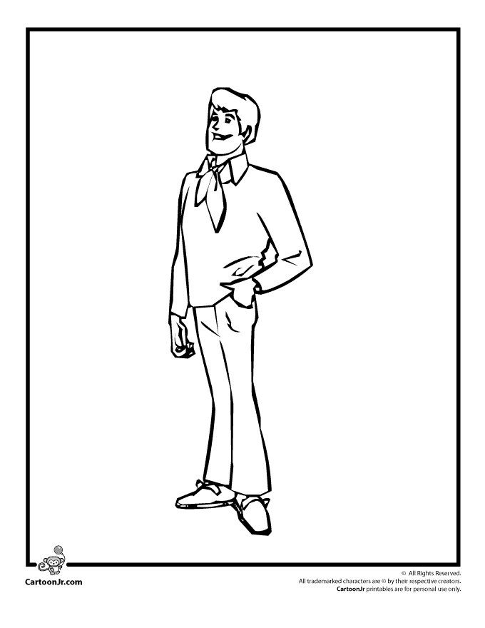 Coloring page: Scooby doo (Cartoons) #31597 - Free Printable Coloring Pages