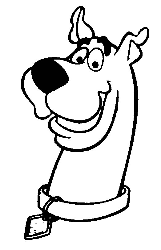 Coloring page: Scooby doo (Cartoons) #31608 - Free Printable Coloring Pages