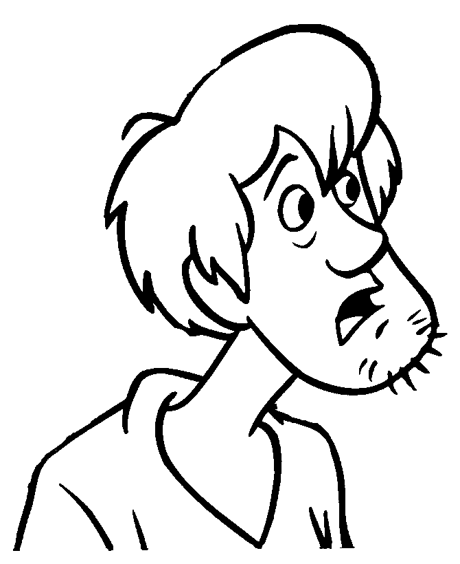 Coloring page: Scooby doo (Cartoons) #31609 - Free Printable Coloring Pages