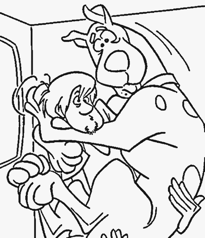 Coloring page: Scooby doo (Cartoons) #31610 - Free Printable Coloring Pages