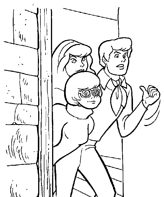 Coloring page: Scooby doo (Cartoons) #31642 - Free Printable Coloring Pages
