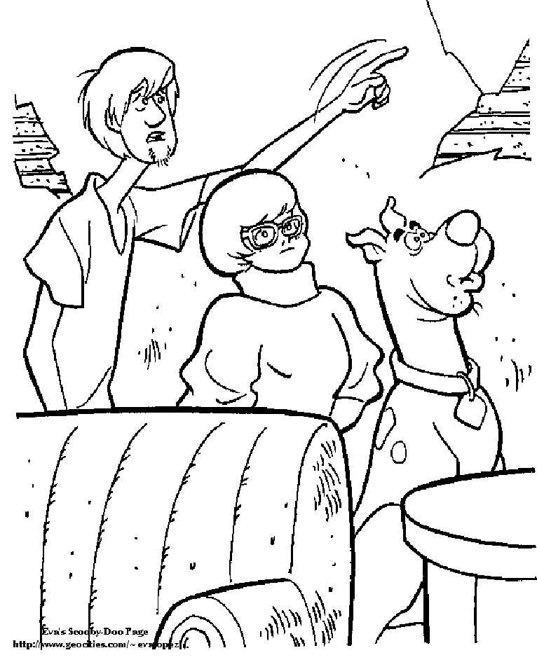Coloring page: Scooby doo (Cartoons) #31643 - Free Printable Coloring Pages