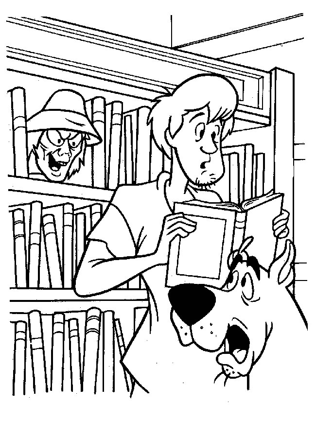 Coloring page: Scooby doo (Cartoons) #31649 - Free Printable Coloring Pages
