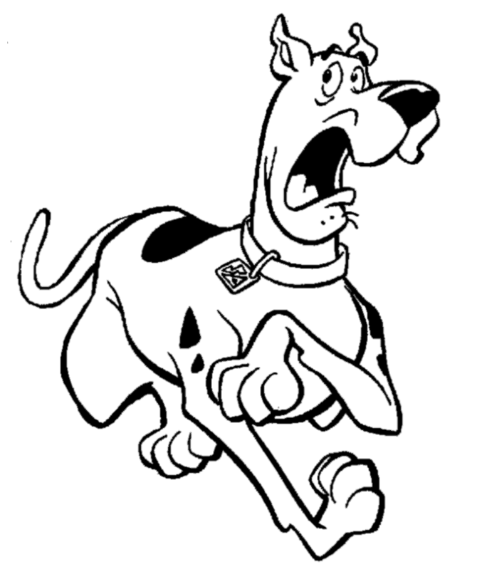 Coloring page: Scooby doo (Cartoons) #31661 - Free Printable Coloring Pages