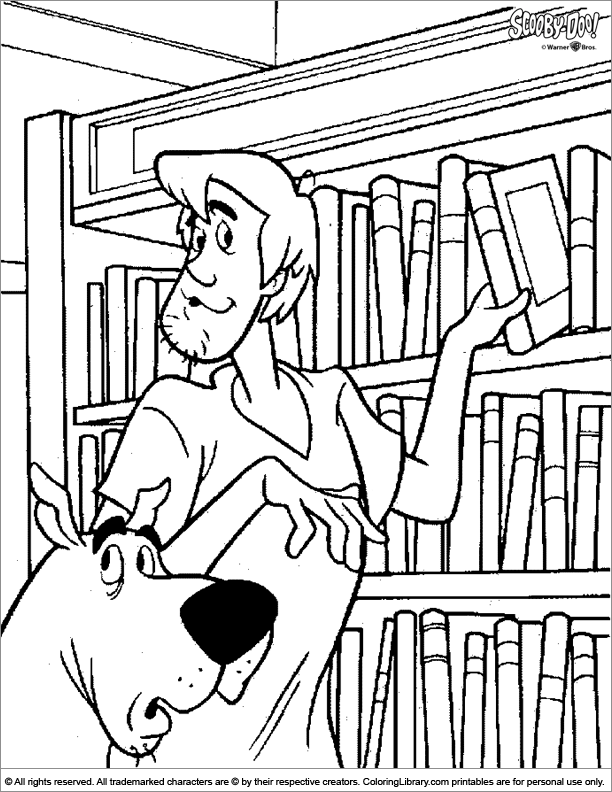 Coloring page: Scooby doo (Cartoons) #31677 - Free Printable Coloring Pages