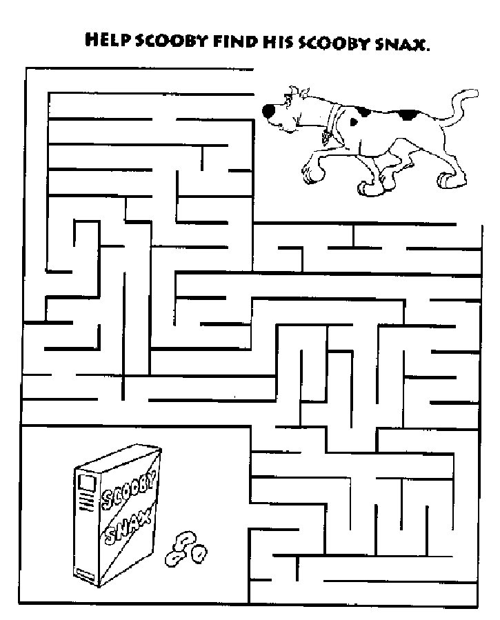 Coloring page: Scooby doo (Cartoons) #31681 - Free Printable Coloring Pages