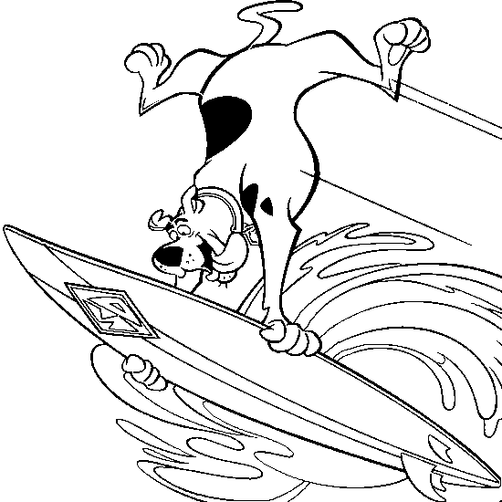 Coloring page: Scooby doo (Cartoons) #31709 - Free Printable Coloring Pages