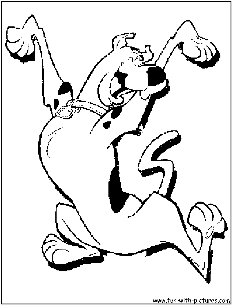 Coloring page: Scooby doo (Cartoons) #31721 - Free Printable Coloring Pages