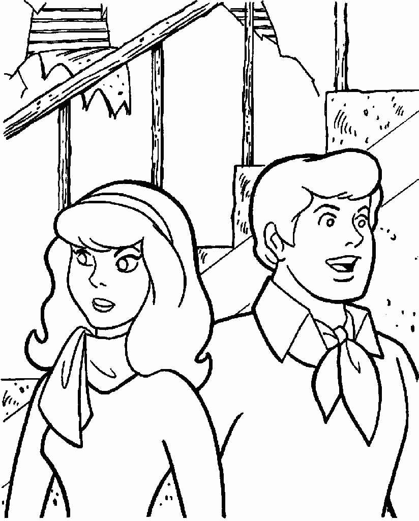 Coloring page: Scooby doo (Cartoons) #31727 - Free Printable Coloring Pages