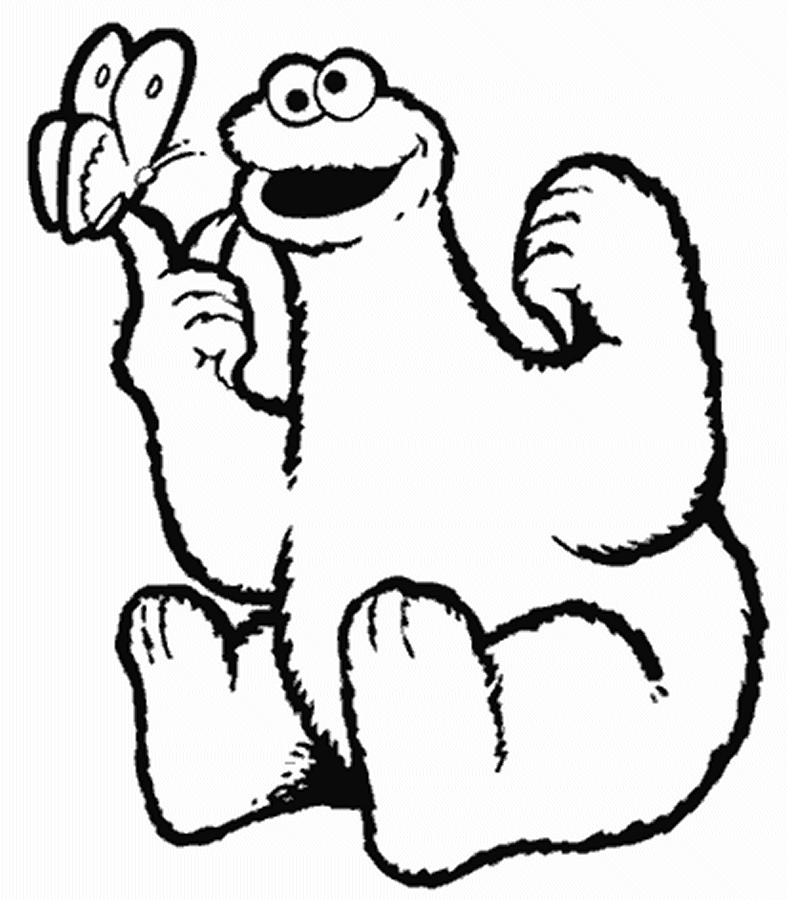Coloring page: Sesame street (Cartoons) #32076 - Free Printable Coloring Pages