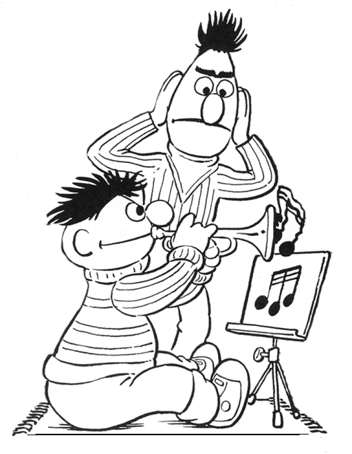 Coloring page: Sesame street (Cartoons) #32079 - Free Printable Coloring Pages