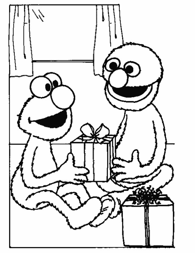 Coloring page: Sesame street (Cartoons) #32082 - Free Printable Coloring Pages