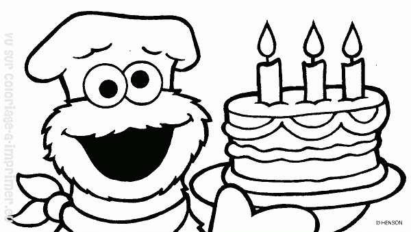 Coloring page: Sesame street (Cartoons) #32084 - Free Printable Coloring Pages