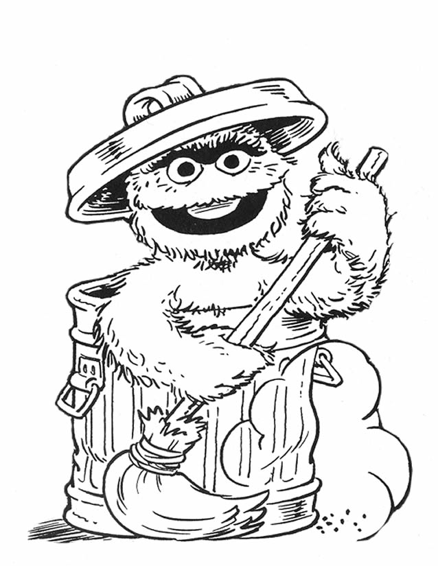 Coloring page: Sesame street (Cartoons) #32085 - Free Printable Coloring Pages