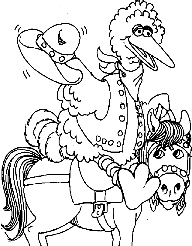 Coloring page: Sesame street (Cartoons) #32086 - Free Printable Coloring Pages