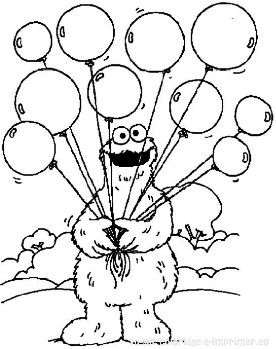 Coloring page: Sesame street (Cartoons) #32095 - Free Printable Coloring Pages