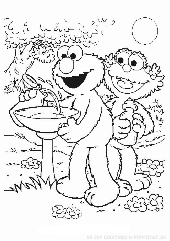 Coloring page: Sesame street (Cartoons) #32096 - Free Printable Coloring Pages