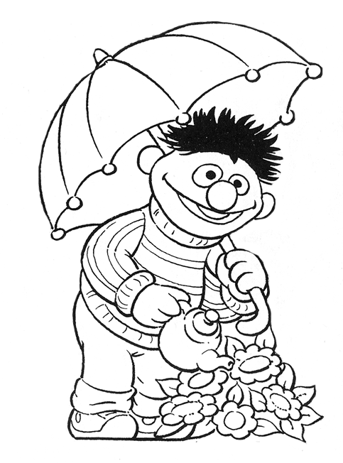 Coloring page: Sesame street (Cartoons) #32104 - Free Printable Coloring Pages