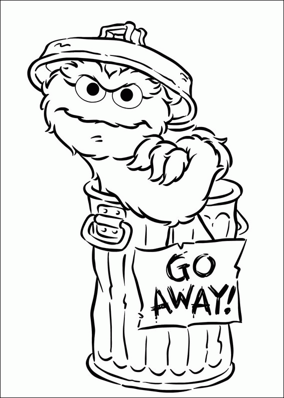 Coloring page: Sesame street (Cartoons) #32106 - Free Printable Coloring Pages