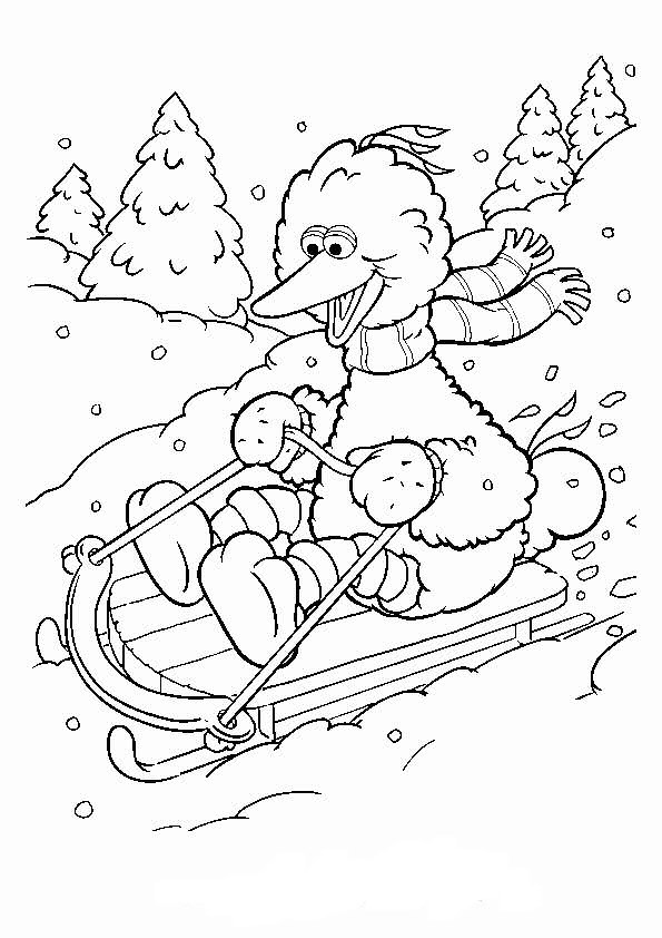 Coloring page: Sesame street (Cartoons) #32107 - Free Printable Coloring Pages