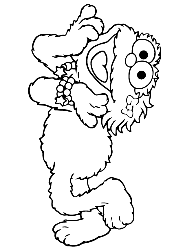 Coloring page: Sesame street (Cartoons) #32109 - Free Printable Coloring Pages