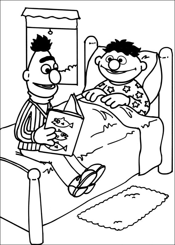 Coloring page: Sesame street (Cartoons) #32113 - Free Printable Coloring Pages