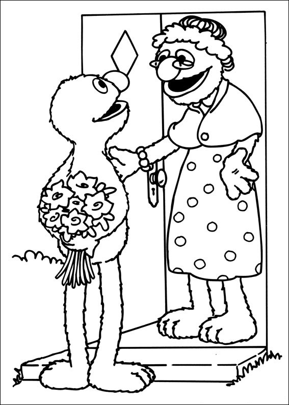 Coloring page: Sesame street (Cartoons) #32142 - Free Printable Coloring Pages