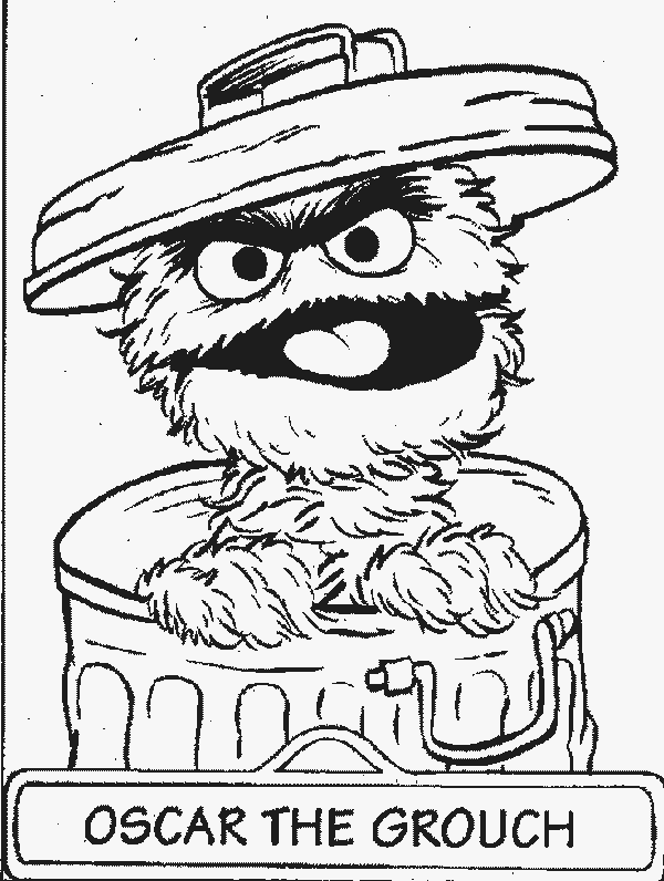 Coloring page: Sesame street (Cartoons) #32151 - Free Printable Coloring Pages