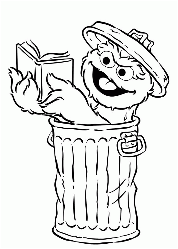 Coloring page: Sesame street (Cartoons) #32175 - Free Printable Coloring Pages