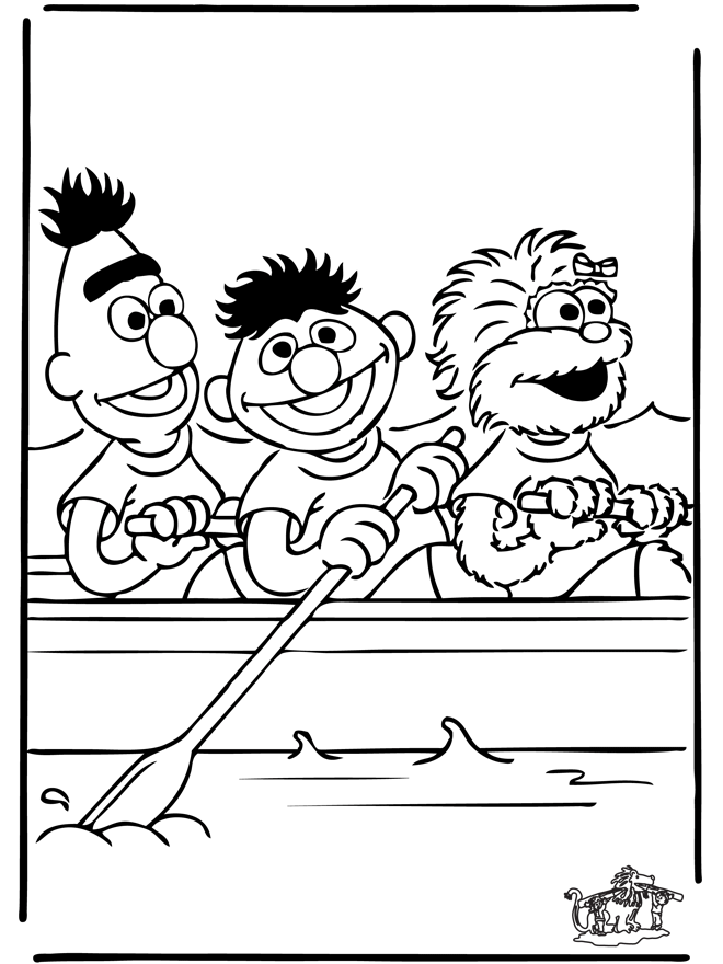 Coloring page: Sesame street (Cartoons) #32193 - Free Printable Coloring Pages
