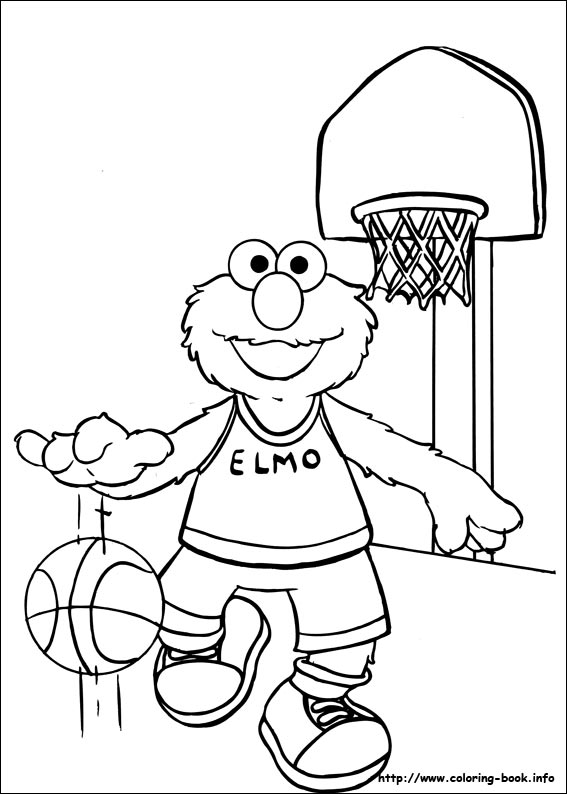 exercise coloring pages for kids