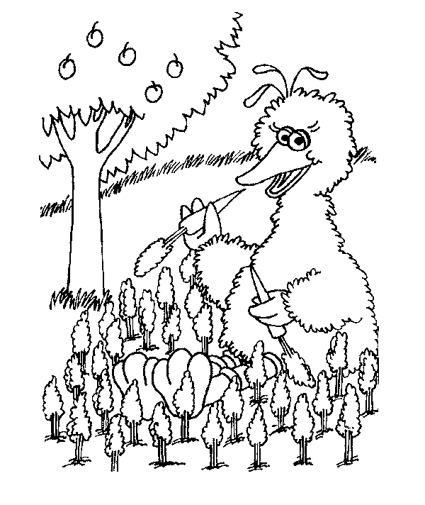 Coloring page: Sesame street (Cartoons) #32201 - Free Printable Coloring Pages