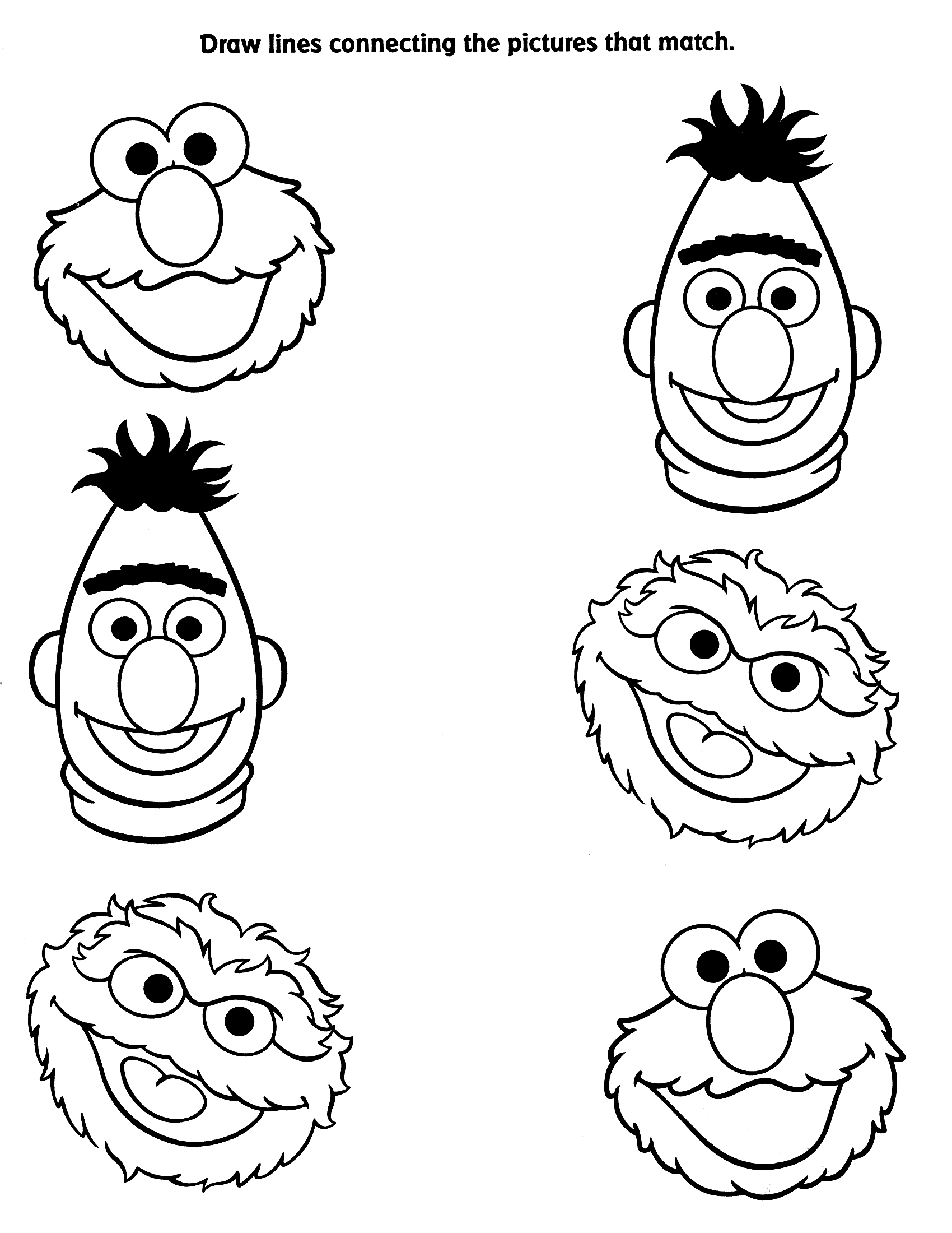 Coloring page: Sesame street (Cartoons) #32235 - Free Printable Coloring Pages