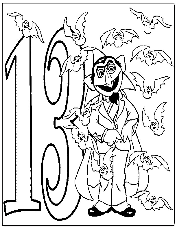 Coloring page: Sesame street (Cartoons) #32236 - Free Printable Coloring Pages