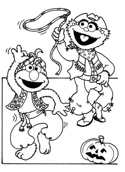 Coloring page: Sesame street (Cartoons) #32255 - Free Printable Coloring Pages