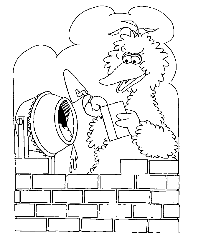 Coloring page: Sesame street (Cartoons) #32266 - Free Printable Coloring Pages