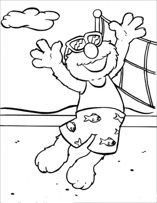Coloring page: Sesame street (Cartoons) #32276 - Free Printable Coloring Pages