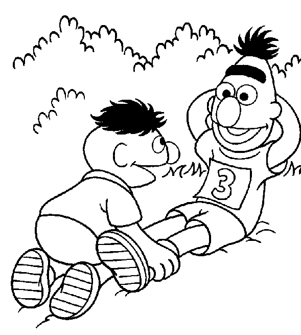 Coloring page: Sesame street (Cartoons) #32282 - Free Printable Coloring Pages