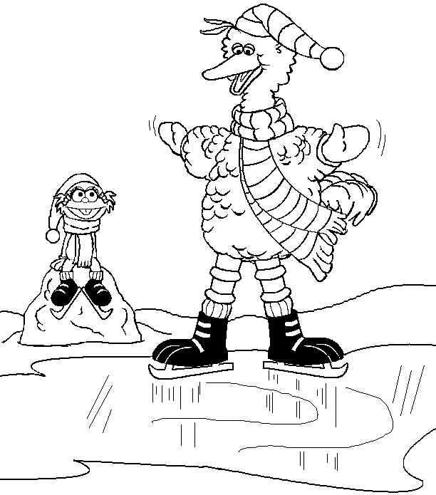 Coloring page: Sesame street (Cartoons) #32293 - Free Printable Coloring Pages