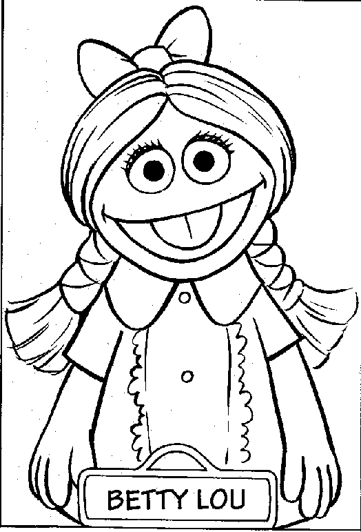Coloring page: Sesame street (Cartoons) #32296 - Free Printable Coloring Pages